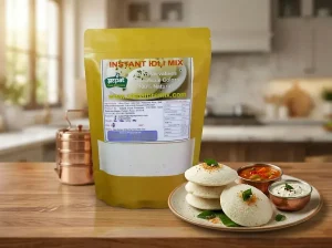Zatpat Food Premixes Instant Idli Premix 200g pouch ready to cook soft fluffy South Indian idli mix
