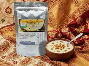Instant Rice Kheer Premix pouch ready to cook Indian dessert mix - Zatpat Food Premixes Pune