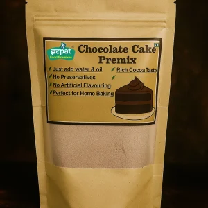 Eggless Chocolate Cake Premix by Zatpat Food Premixes – Rich, Moist, and Soft Homemade Cake Mix