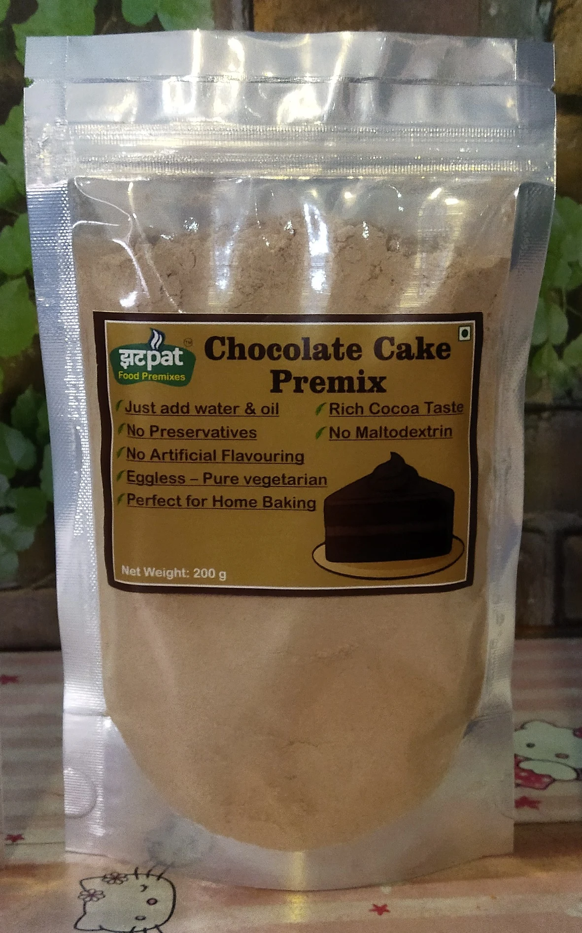 Chocolate Cake Premix Zatpat Food Premixes