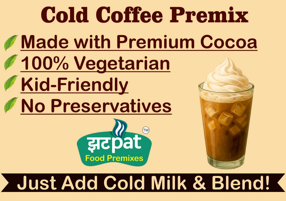 Instant Cold Coffee Premix Zatpat Food Premixes pune