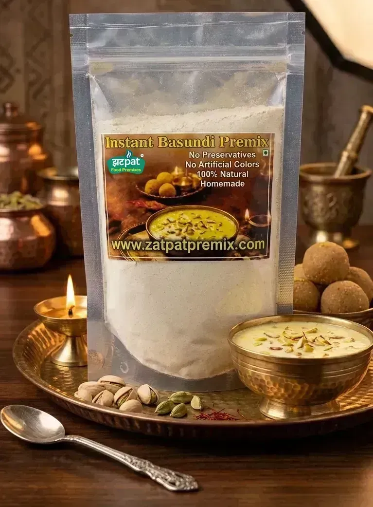 Instant Basundi Premix powder 200g β easy Indian dessert mix ready in 5 minutes with milk