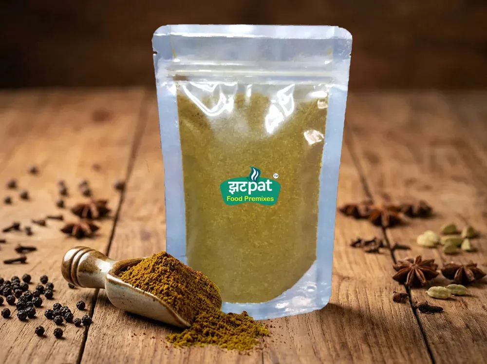 Zatpat Food Premixes Garam Masala product image premium Indian spice powder pack aromatic masala blend