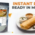Crispy instant dosa made using Zatpat Food Premixes dosa premix